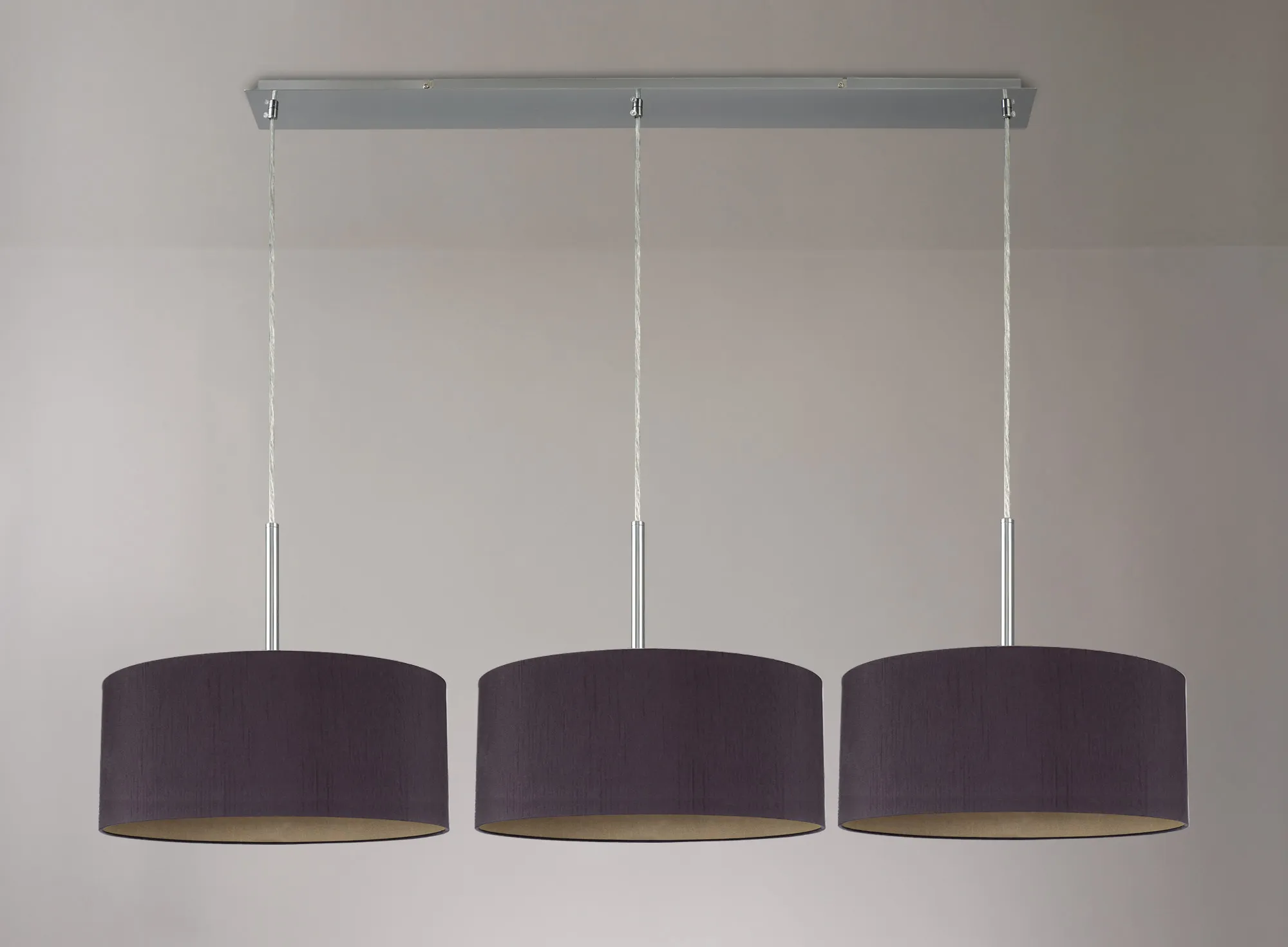 Baymont CH BL/GR Ceiling Lights Deco Linear Fittings